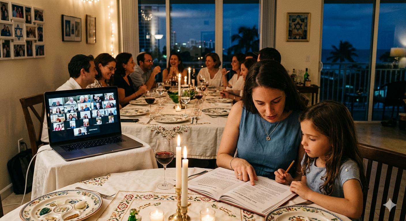Mettre la table, malgré tout : Chronique d’un Pessah suspendu à Miami